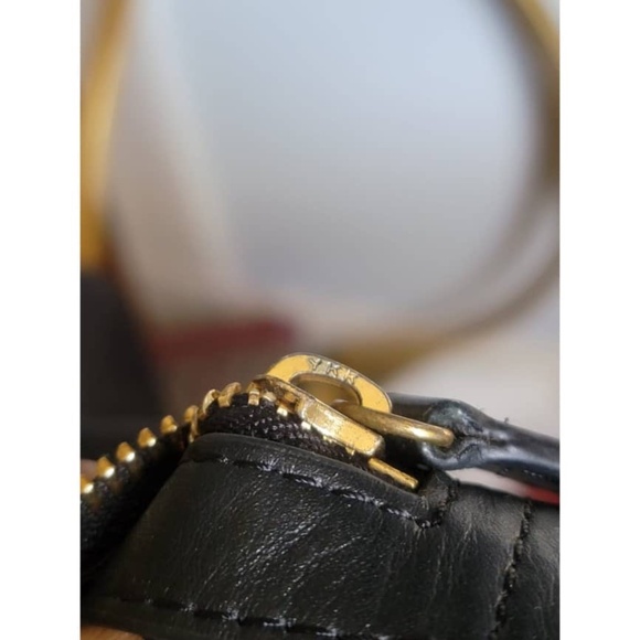 Authentic BURBERRY Nylon Large Rucksack Backpack Black/Brown - Picture 9 of 12